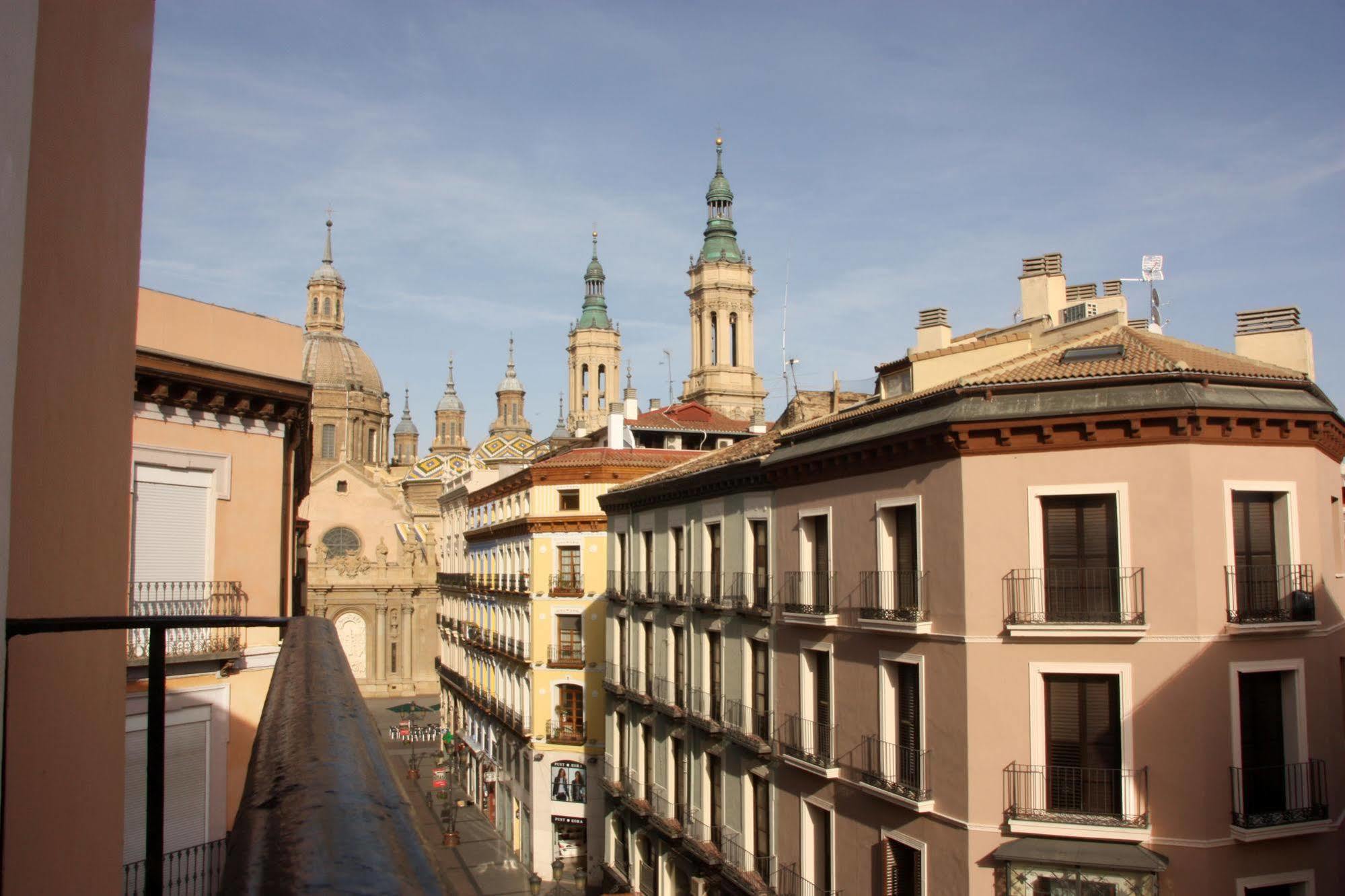 Dos Torres Pilar Suites- Balcones Con Vistas A La Ciudad Saragossa Zewnętrze zdjęcie